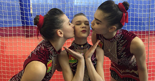 Сборная Брянска заняла достойное место на чемпионате России по акробатике