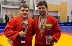 Дмитрий Минаков и Сергей Трусов выиграли чемпионат ЦФО по самбо
