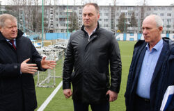 На учебно-тренировочной базе “Динамо” постелят новый газон