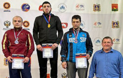 Артём Осипенко медалью дебютировал в Первенстве ЦФО по вольной борьбе